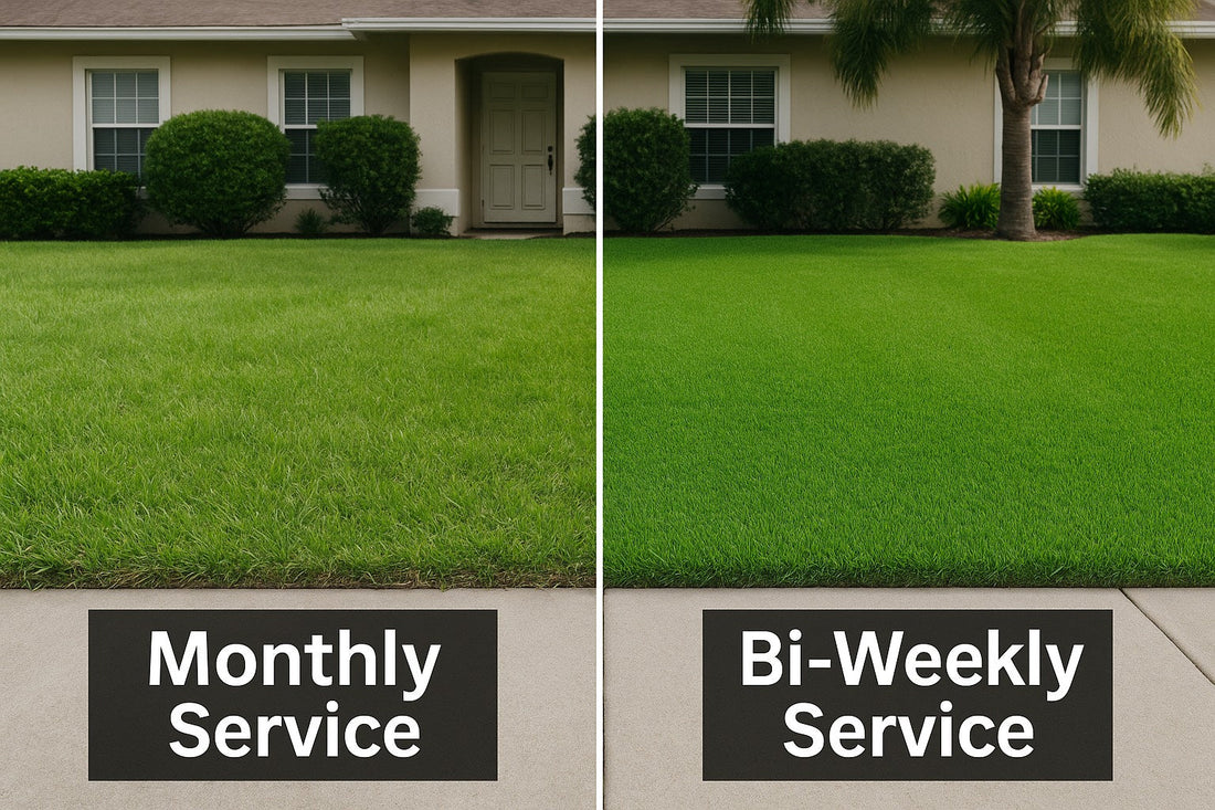 🥬Why Bi-Weekly Lawn Care is the Secret to a Healthy Yard in Florida 🥬