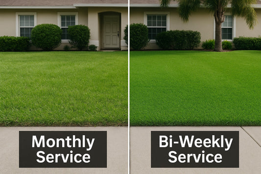 🥬Why Bi-Weekly Lawn Care is the Secret to a Healthy Yard in Florida 🥬